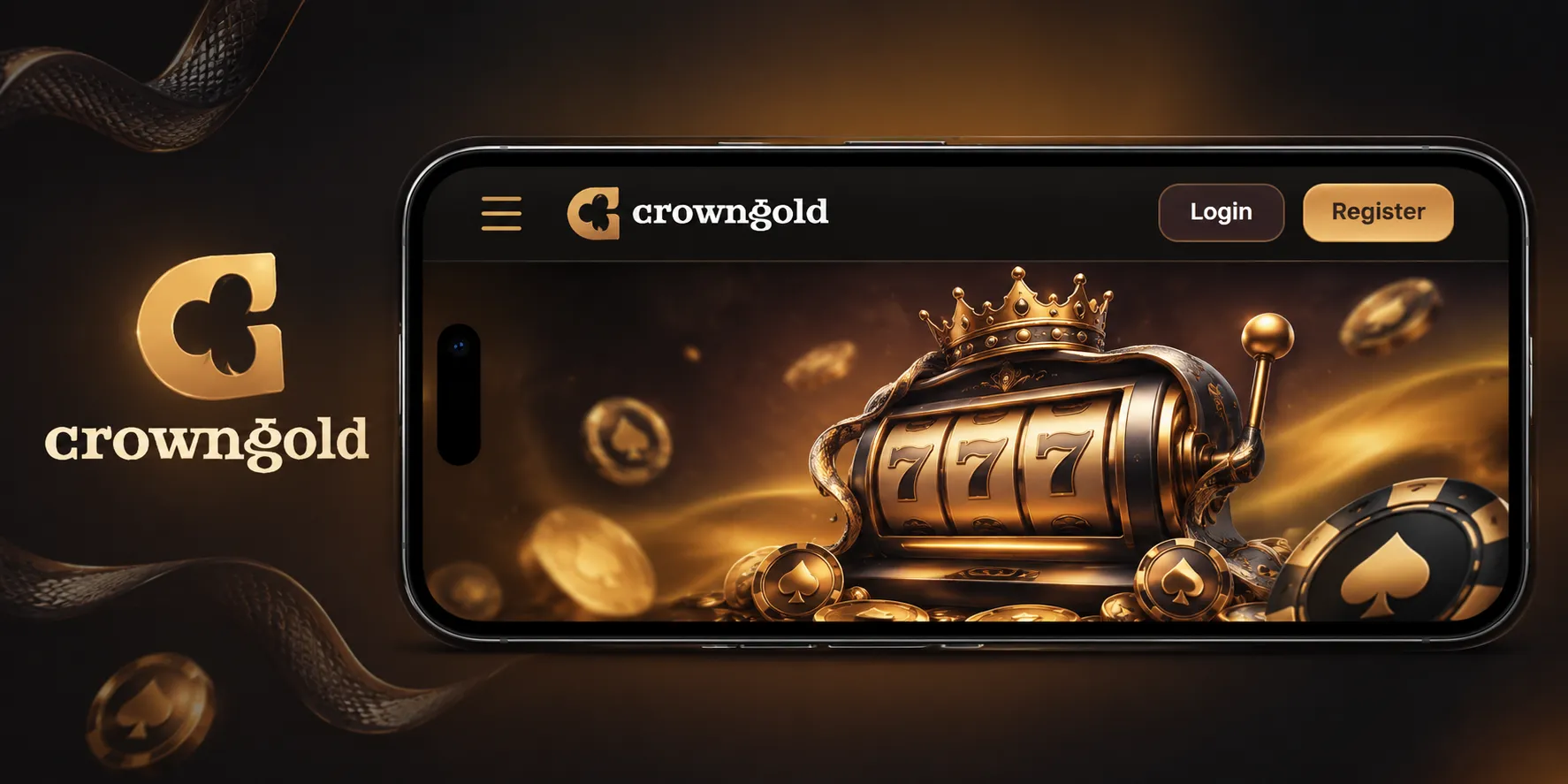 CrownGold Casino App-Screenshot